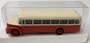 Brekina 1:87 MAN MKN Rundhauber 1952 rood / beige bus_