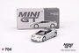 Mini GT 1:64 Bugatti EB110 GT, grey-silver 1995 LHD_