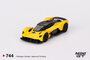 Mini GT 1:64 Aston Martin Valkyrie Sunburst Yellow 2023 LHD_