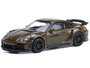 Pop Race 1:64 Porsche 992 Stinger GTR Brown Carbon Edition bron_