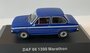 Lagamo 1:43 DAF 66 1300 Marathon sedan donkerblauw met zilverstripping_