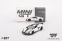 Mini GT 1:64 Chevrolet Corvette Z06 2023 Arctic White LHD_