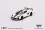 Mini GT 1:64 Chevrolet Corvette Z06 2023 Arctic White LHD_