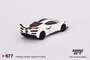 Mini GT 1:64 Chevrolet Corvette Z06 2023 Arctic White LHD_