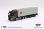 Mini GT 1:64 Mercedes-Benz Actros with 40 Ft Container " UPS Europe", excl, figuren_