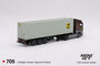 Mini GT 1:64 Mercedes-Benz Actros with 40 Ft Container " UPS Europe", excl, figuren_