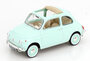 Norev 1:18 Fiat 500 L 1968 Pastel Blue Special birth pack_