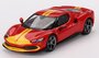 BBR 1:64 Ferrari 296 GTB Assetto Fiorano '23, rood_