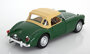 Triple9 1:18 MG A Twin Cam MKI Cabriolet 1959 (Gesloten Softtop) groen_