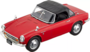 First43 1:18 Honda S800 Convertible Closed red_