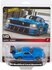 Hotwheels 1:43 Modified Ford Mustang 1969 (Ford Mad Muscle Mustang), blue in blisterverpakking_