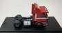 Premium ClassiXXs 1:43 Scania 113 M rood, trekker in vitrine_