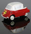 Schuco Picolo  set "Der Stern" met Volkswagen T1 & BMW Isetta  rood schaal 1:90, Limited_