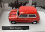 Cararama 1:43 Mini Cooper rood met zwarte strepen "The Italian Job" _