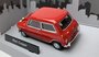 Cararama 1:43 Mini Cooper rood met zwarte strepen "The Italian Job" _