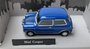 Cararama 1:43 Mini Cooper donkerblauw met zwarte strepen "The Italian Job" _