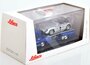 Schuco 1:43 Mercedes Benz Renn Transporter Blaue Wunder + Mercedes Benz 300 SLR & figuur_