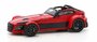 Schuco 1:43 Donkervoort D8 GTO-JD70 rood zwart. Schuco Pro R43_