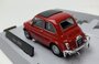 Cararama 1:43 Fiat 500 L rood met zwart dak_