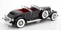 Matrix 1:18 Duesenberg SJ 2608 J-582 Torpedo Pheaton Walker La Grande zwart 1930_