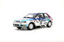 Otto Mobile 1:18 Mazda 323 GTX Gr.A  no 10 T Mäkinen 1000 Lakes Rally 1991. Levering 01-2025_