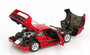 Kyosho 1:18 Ferrari F40 Light Weight with Lexan Windows 1987 rood, Limited 300 pcs_