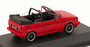 Solido 1:43 Volkswagen Golf I Cabrio Sportline rood_