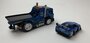 Maisto 1:64 JDM flatbed met Nissan SKYLINE GT-R (R34) Liberty Walk - Muscle Transport model no 14 blauw_