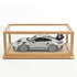 Norev 1:12 Vitrine - Display Box in Glass and FSC Oak Specially designed to show off your precious 1/12-scale  19.50 x  49,50 x 27,50 cm_