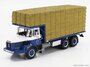 Atlas 1:43 Berliet GPS12 Truck - 3 Assige Hooitransport 1968 blauw wit_