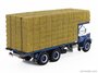 Atlas 1:43 Berliet GPS12 Truck - 3 Assige Hooitransport 1968 blauw wit_