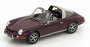 Norev 1:18 Porsche 911 E Targa 1971 Violet_