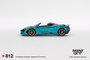 Mini GT 1:64 McLaren 750S Spider Belize Blue , LHD_