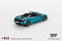 Mini GT 1:64 McLaren 750S Spider Belize Blue , LHD_