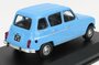 Atlas 1:43 Renault R4 1964 lichtblauw in vitrine_